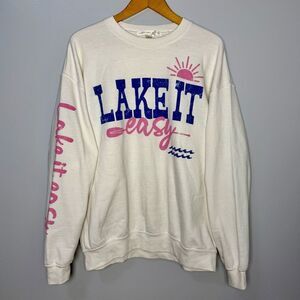 Altar’d State White Lake Sweatshirt | M/L